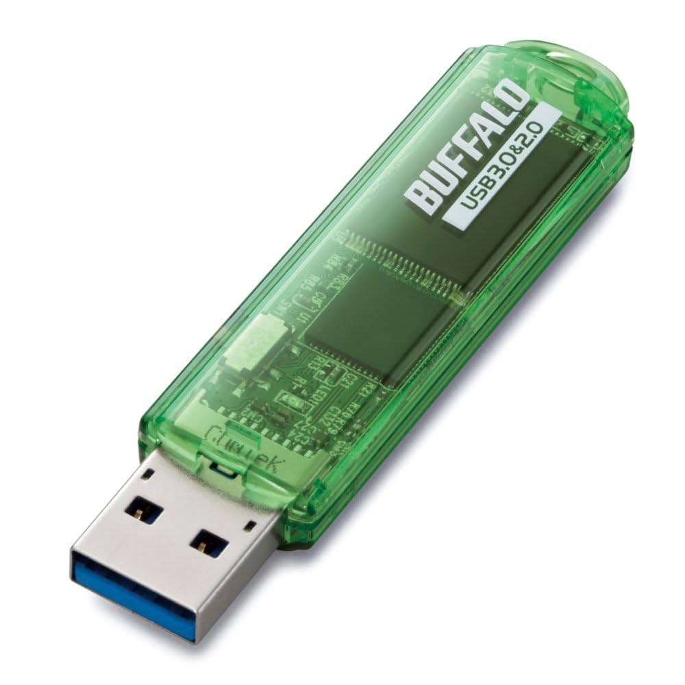 BUFFALO ノックスライド USB3.1(Gen1) USBメモリー 16GB グリーン RUF3-KS16GA-GR dwos6rj ノックスライド USB3.1(Gen1) USBメモリー 16GB バッファロー